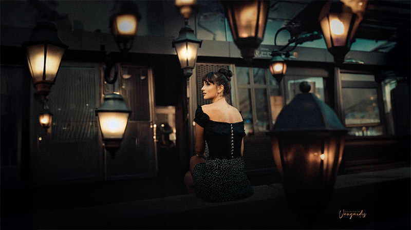 example of a photo mix between photography and AI